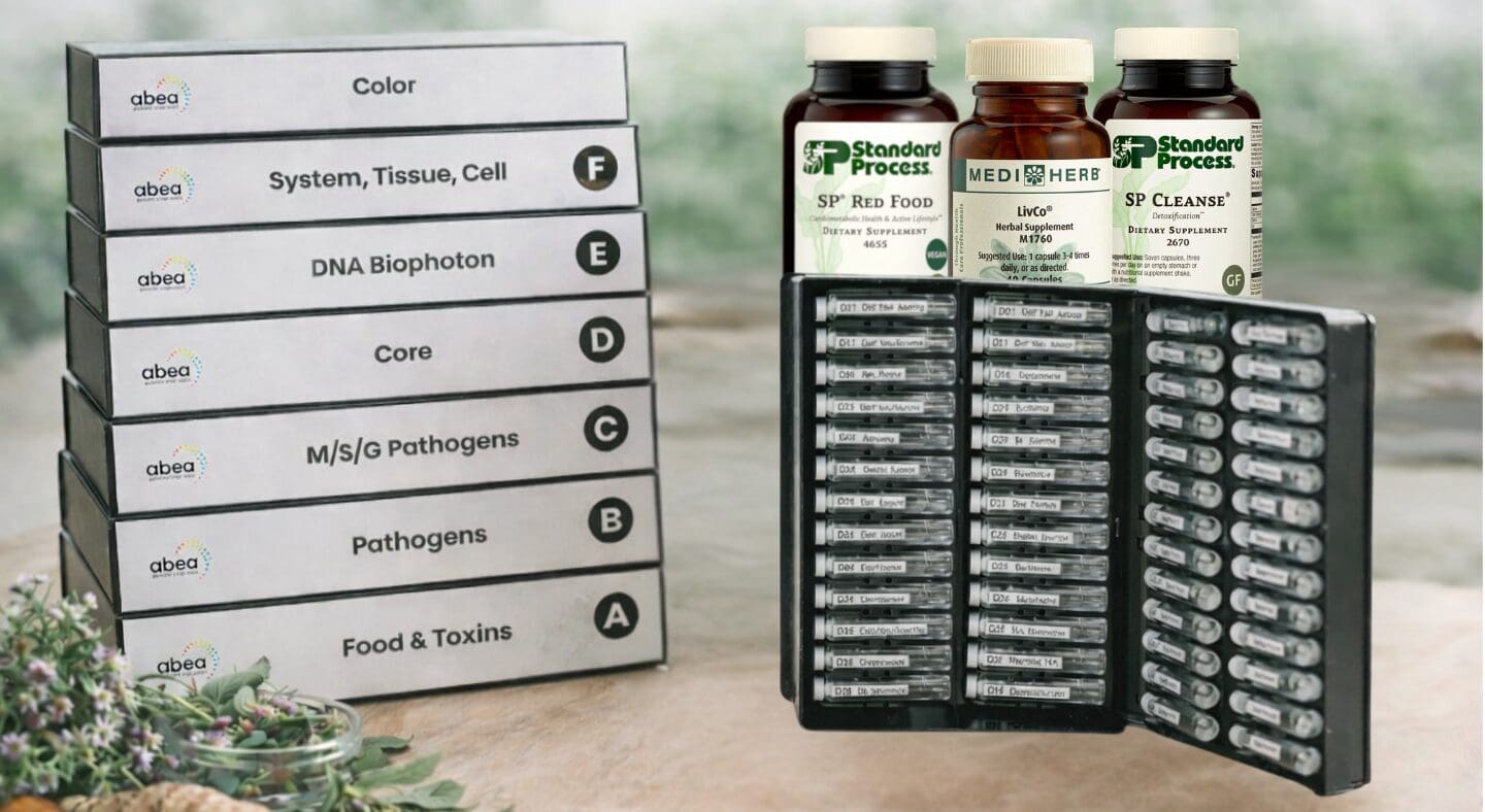 Energy Medicine test kits, standard process and mediherb products