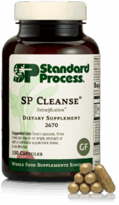 Standard Process SP Cleanse recommended by Dr. Brian Klepzig.