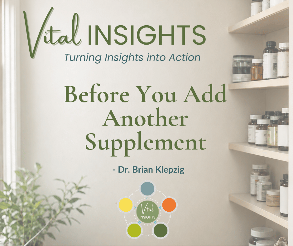 Image showing blog title and supplement cabinet.
